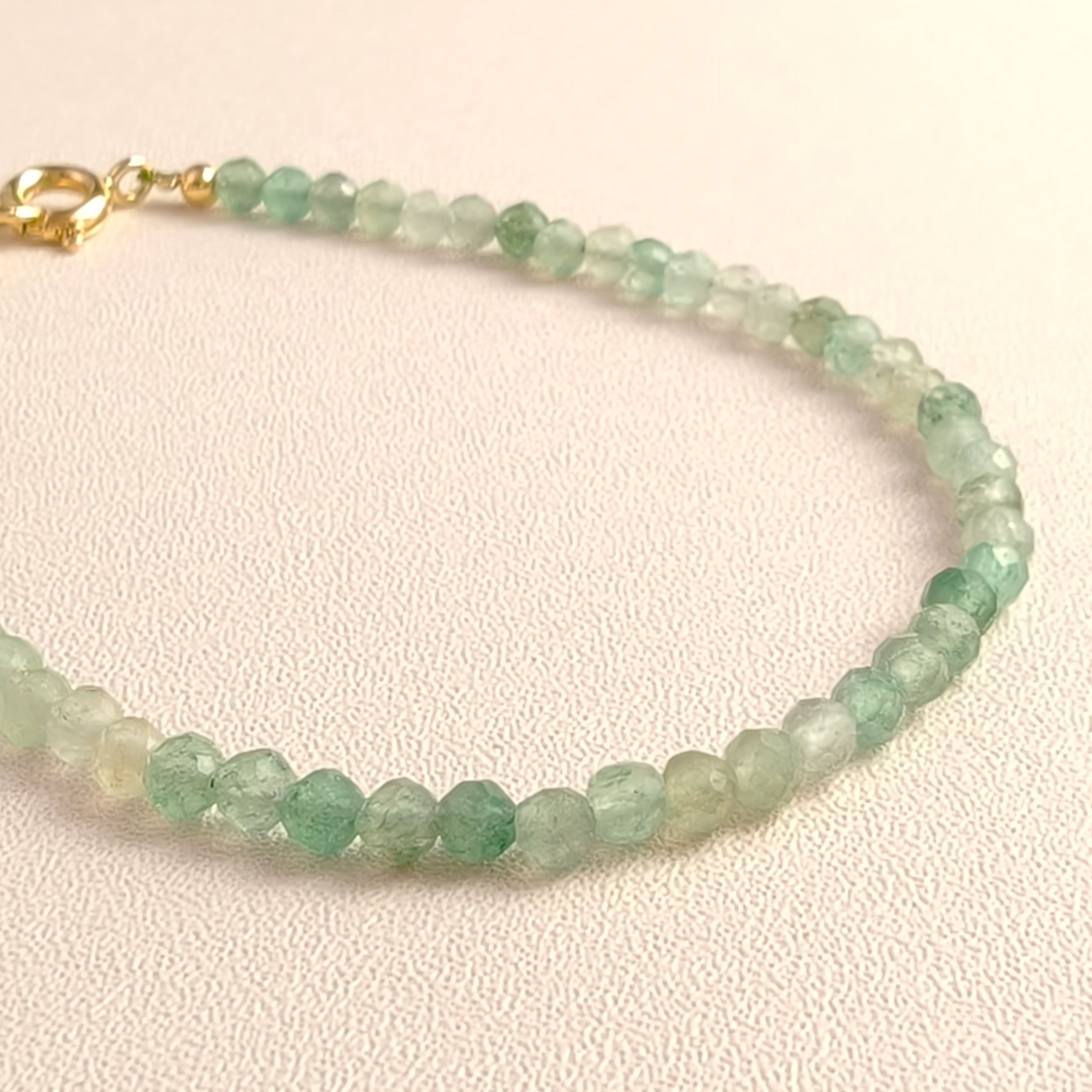 Etheris Lucky Green Aventurine Bracelet - Crystal for Prosperity & Growth