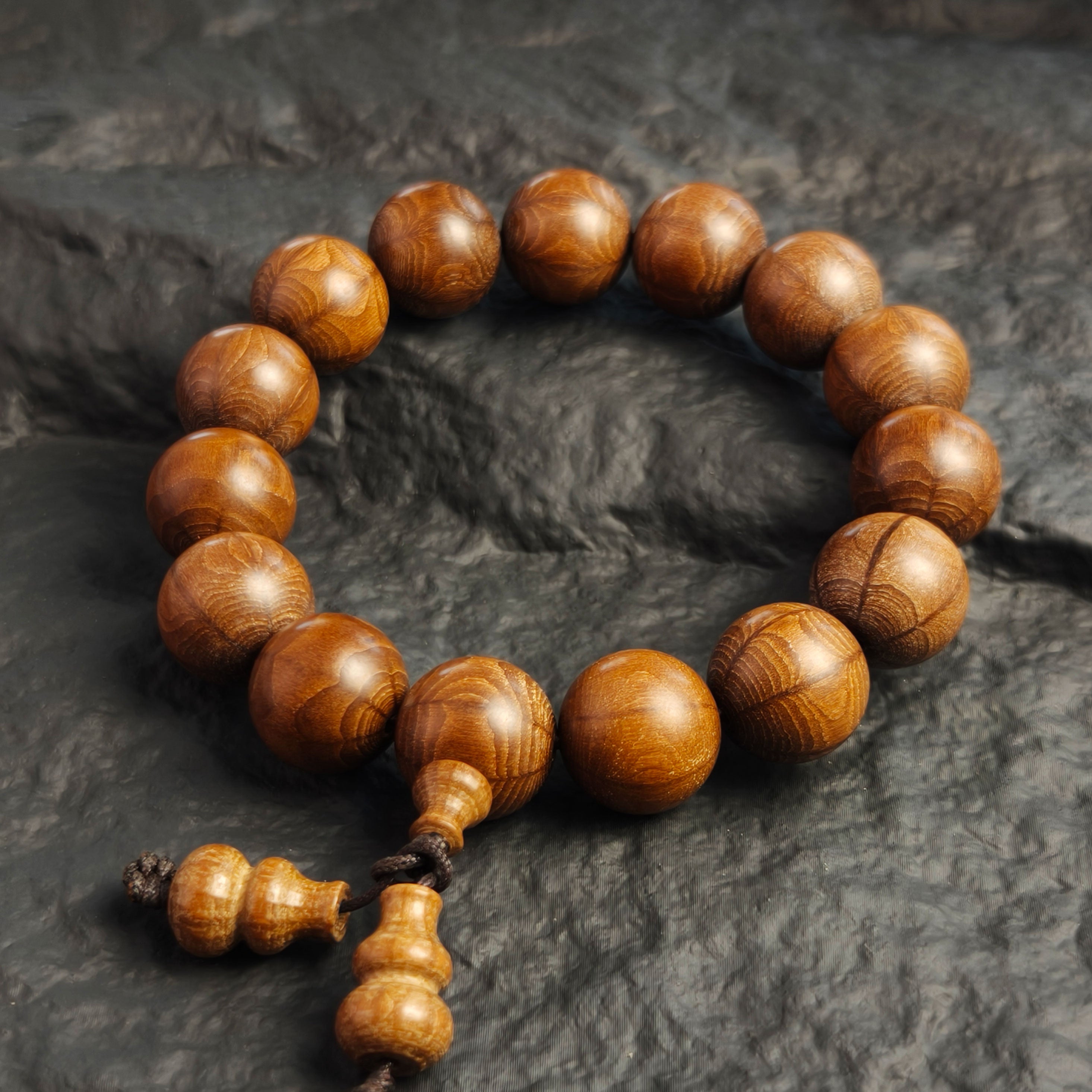 Abelia Biflora Wood Bead Bracelet - Etheris