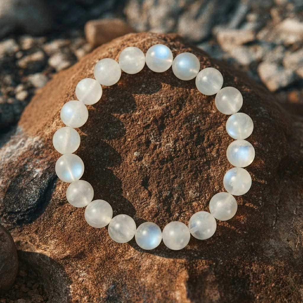 Moonstone Emotional Harmony Crystal Bracelet - Etheris