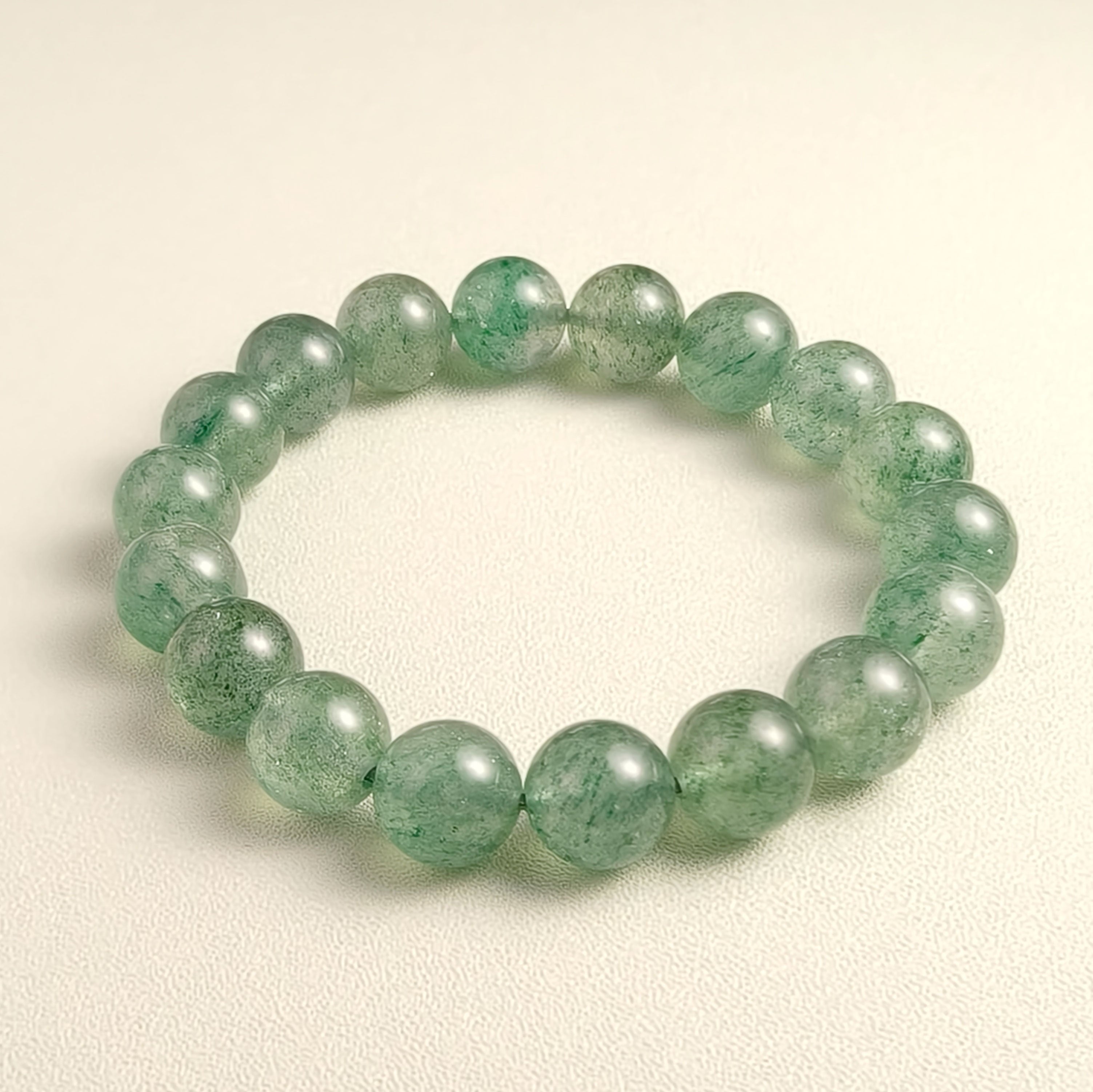 Etheris Green Rose Quartz Jewelry - Versatile Everyday Bracelet for Women