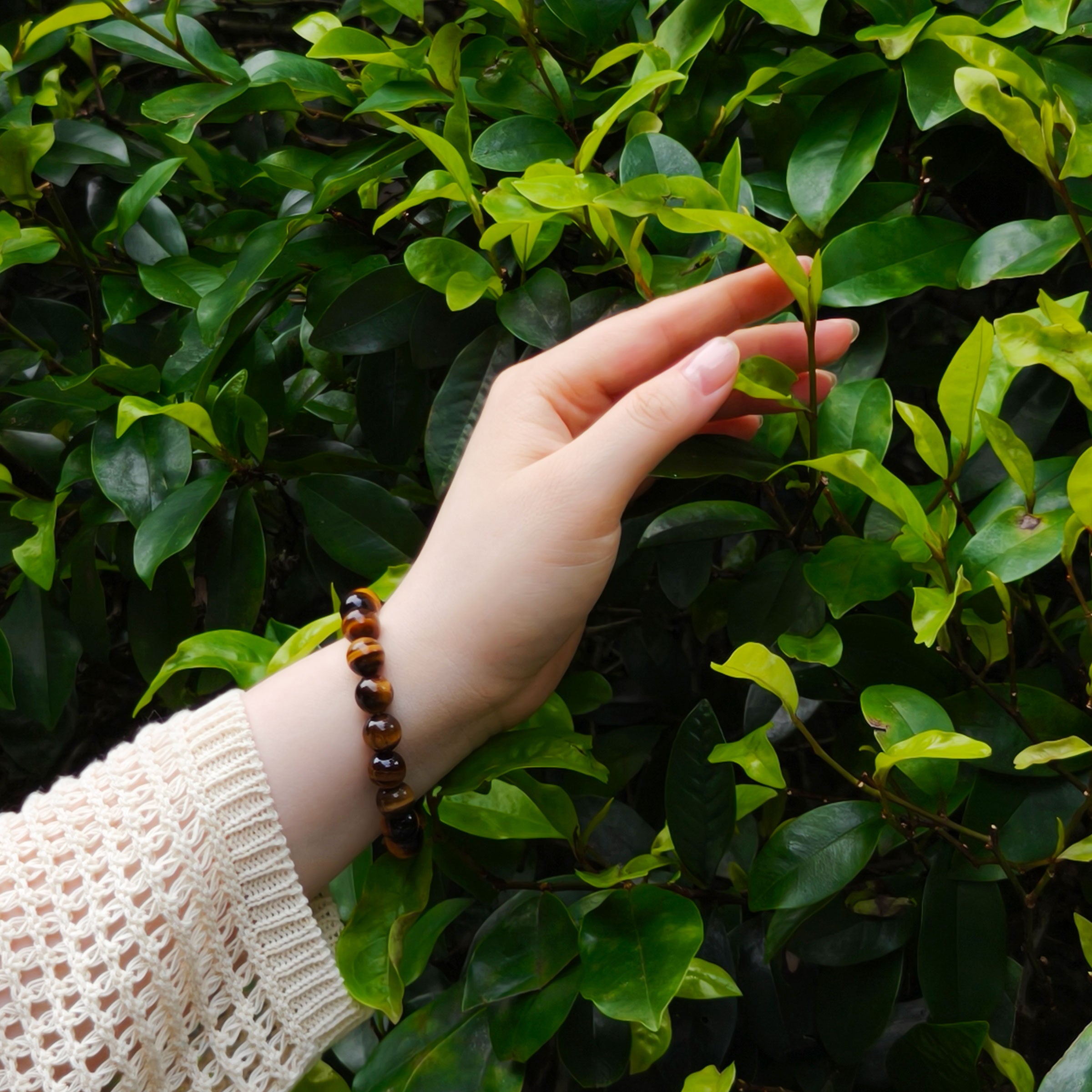 Natural Yellow Tiger's Eye Power Bracelet - Etheris