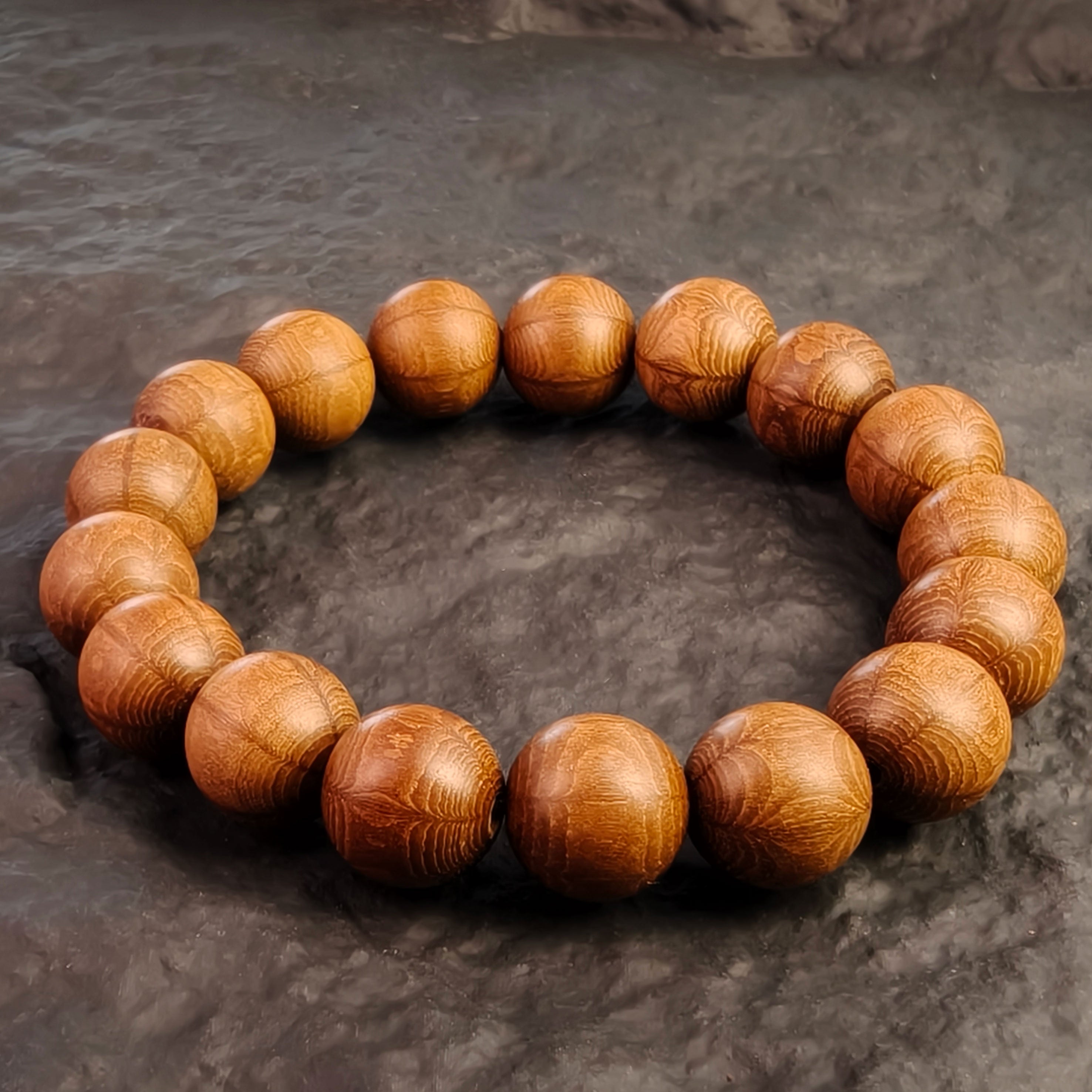Abelia Biflora Wood Bead Bracelet - Etheris
