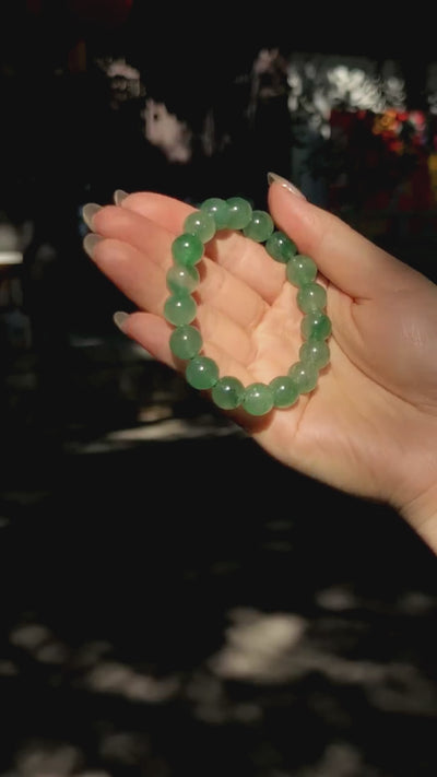 Etheris | Energy Bracelets | Green Rose Quartz